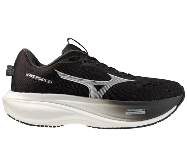 Mizuno W Mizuno Wave Rider 30 BLACK SAND-WHITE