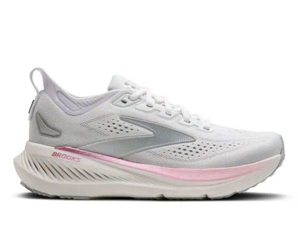Brooks W Brooks Glycerin 23 White/Harbor Mist/Metallic