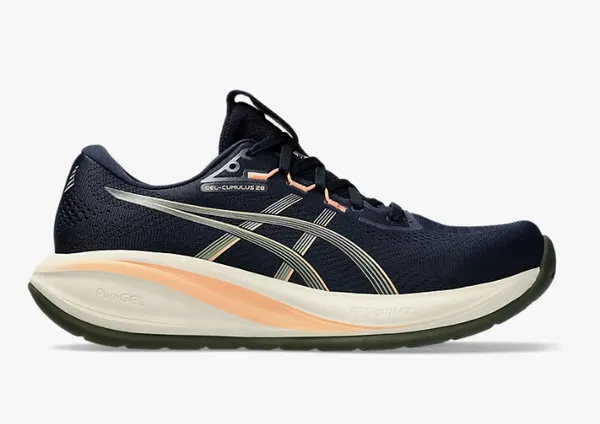 Asics M Asics Gel Cumulus 28 Black/Green/Khaki