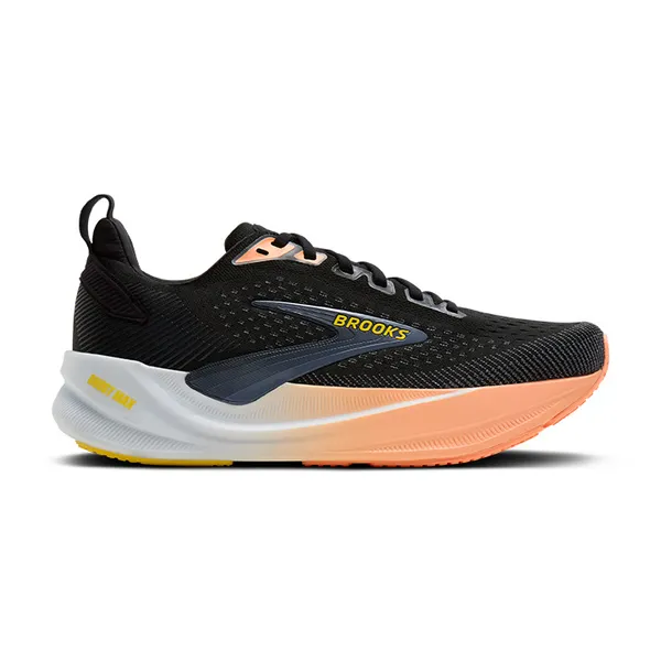 Brooks W Brooks Ghost Max 4 Black/Folkstone/Cyber Peach