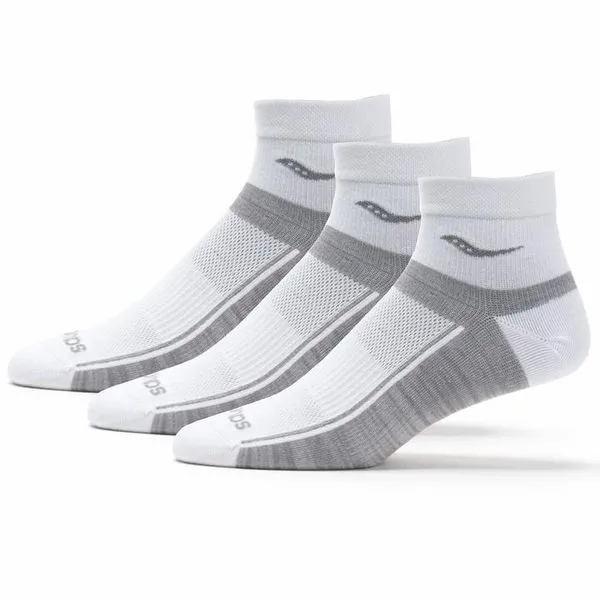 Saucony Saucony Inferno UL Quarter Cut Sock White