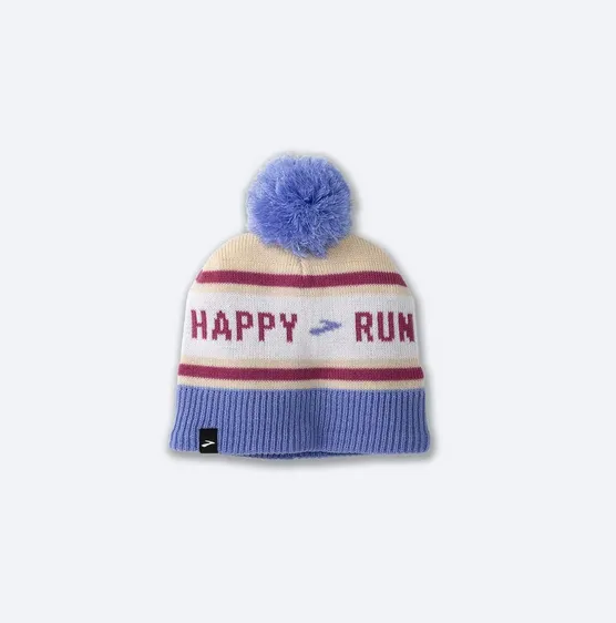 Brooks Brooks Heritage Pom Beanie Brown