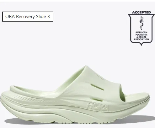 Hoka Hoka Ora Recovery Slide 3 SEAGLASS
