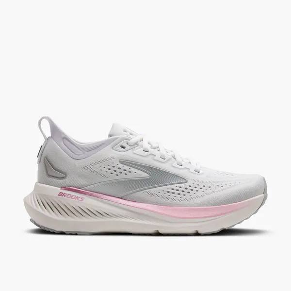 Brooks W Brooks Glycerin 23 Gray/White
