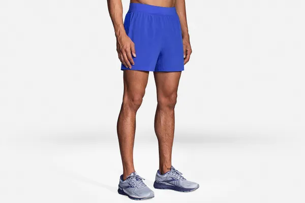 Brooks M Brooks Sherpa 5" Short Blue