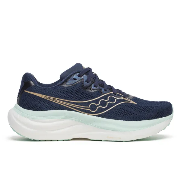 Saucony W Saucony Ride 19 Navy | Aqua