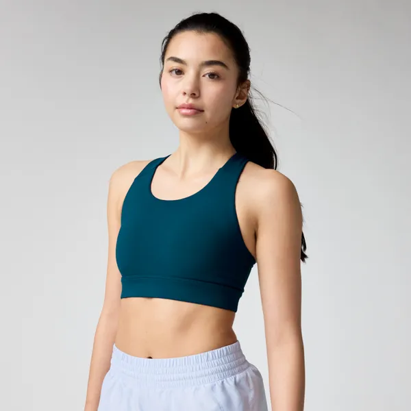 Brooks Brooks Luxe Pocket Bra Blue