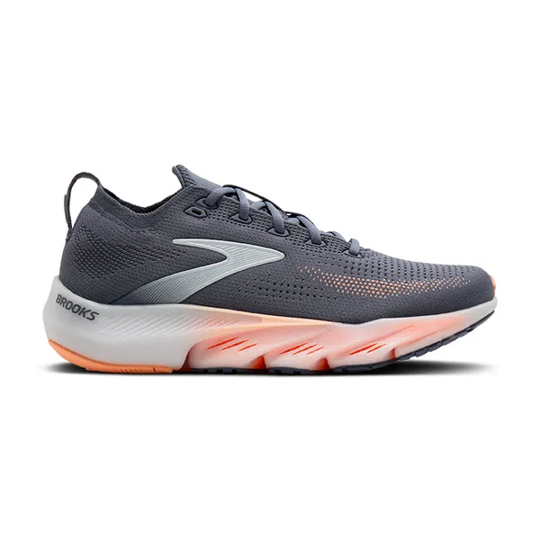 Brooks W Brooks Glycerin Flex Gray/Orange/Peach