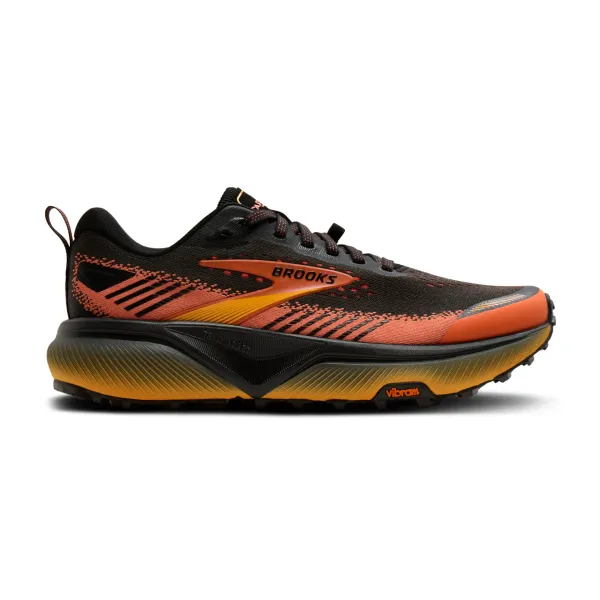 Brooks M Brooks Cascadia 20 Black/Tigerlily/Orange