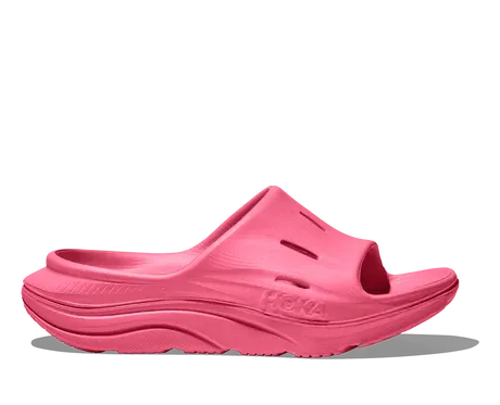 Hoka Hoka Ora Recovery Slide 3 Neon Rose