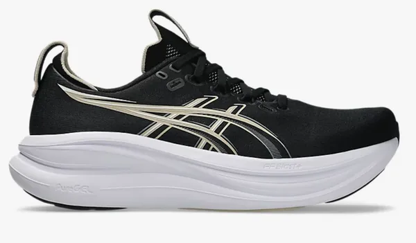 Asics M Asics Gel Nimbus 28 BLACK/FEATHER GREY