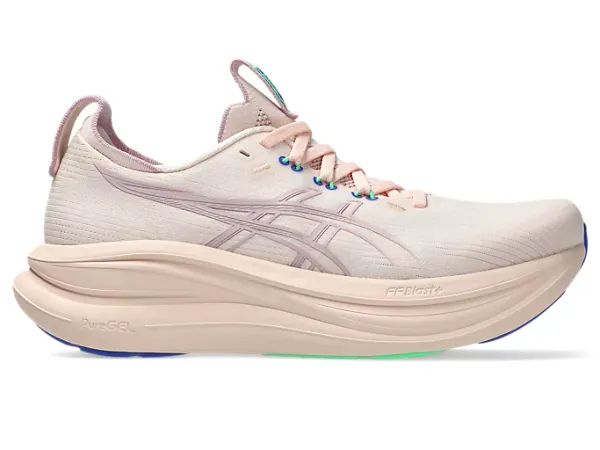 Asics W Asics Gel Nimbus 28 Pink/White