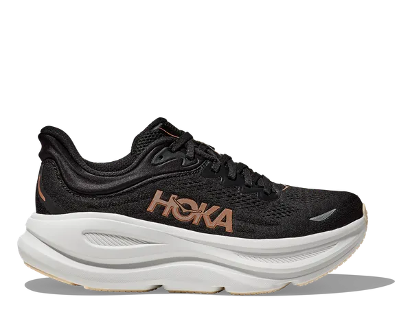 Hoka W Hoka Bondi 9 BLACK / ROSE GOLD
