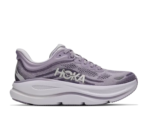 Hoka W Hoka Bondi 9 Gray/Pink/Purple